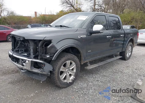 2016 Ford F-150 Platinum from USA, damaged, VIN 1FTEW1EG3GFD34188